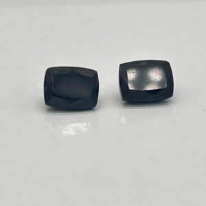 Pair of Black Spinel Loose Stones